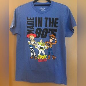 Disney Toy Story 'Made in the 90s' Blue T-Shirt Small